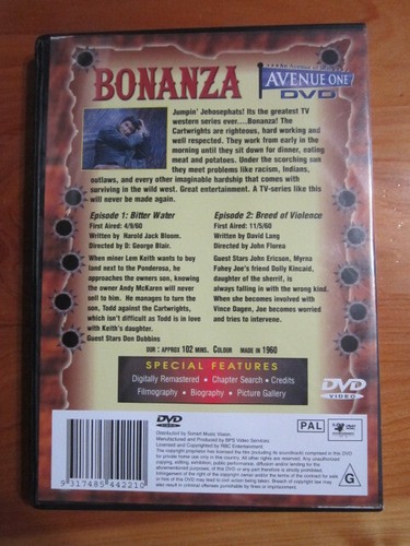 DVD BONANZA VOLUME 3 GREAT ** MUST SEE ** - Picture 2 of 2