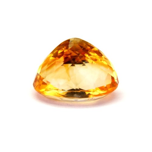 SHOLA Echt 10,08 Ct Natürlicher Madeira Citrin Orange aus Brasilien - Picture 4 of 4