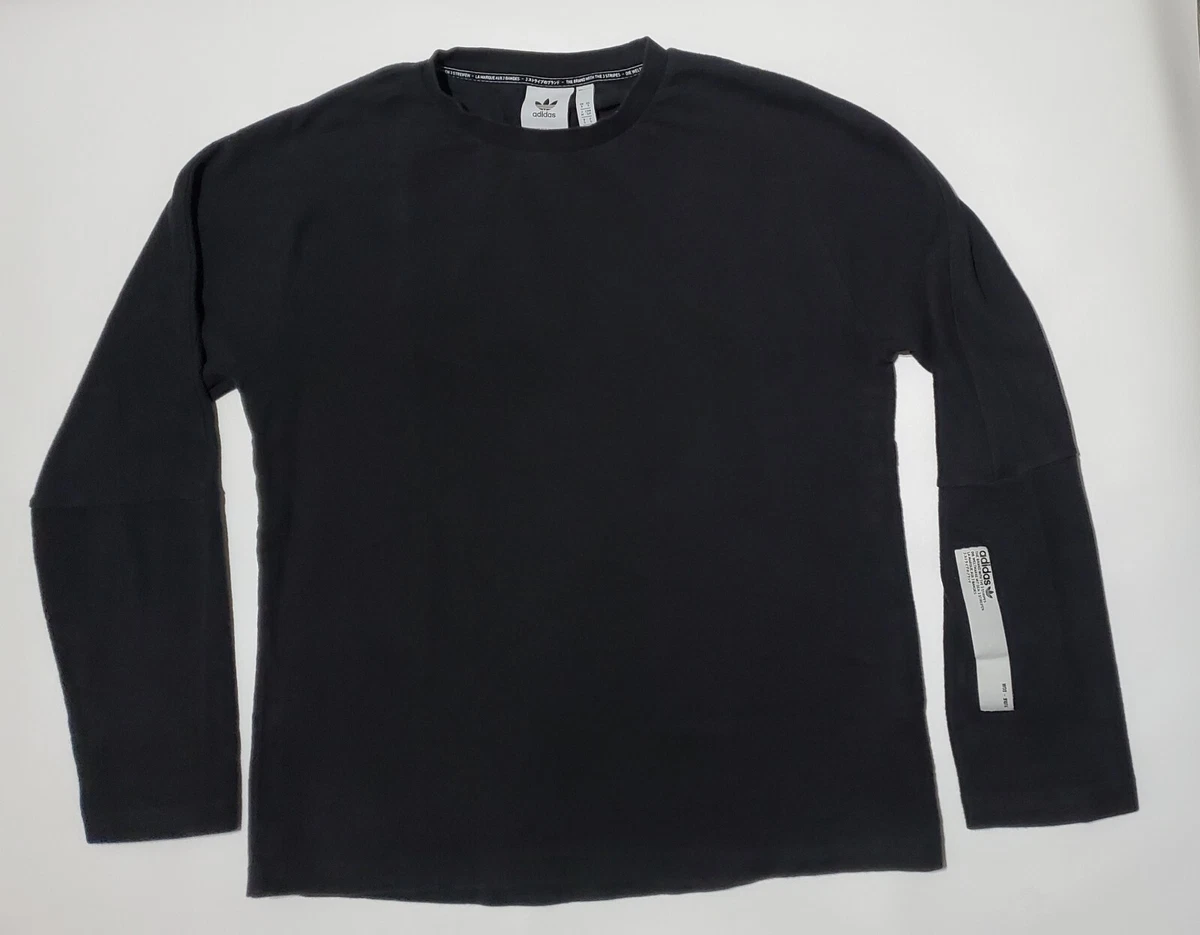 Adidas nmd hotsell crew sweatshirt white