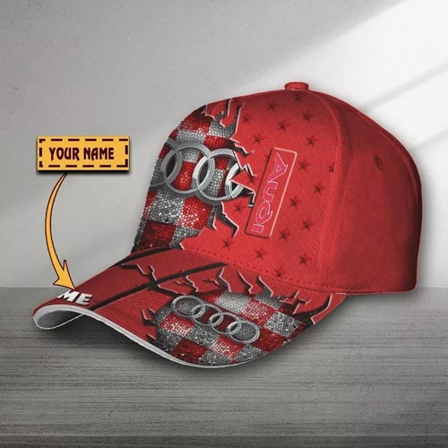 Audi 2024 Racing Cap - Classic Motorsport Design, Adjustable Strapback Cap - Bild 2 von 2