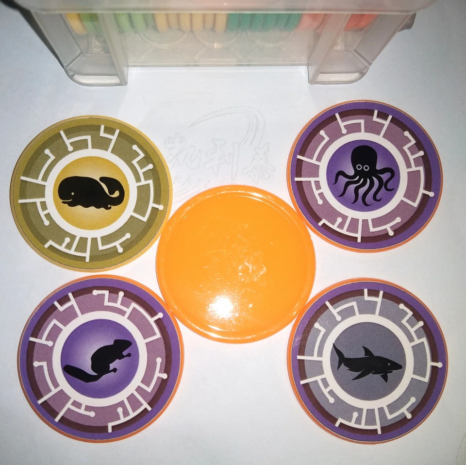 70 PCS Random Color Wild Kratts Power Discs Collection Board Game Prop - Image 4 of 4