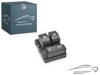 FENSTERHEBER SCHALTER TASTE GEHÄUSE VORNE LINKS für PEUGEOT FIAT ORIGINAL VEGO