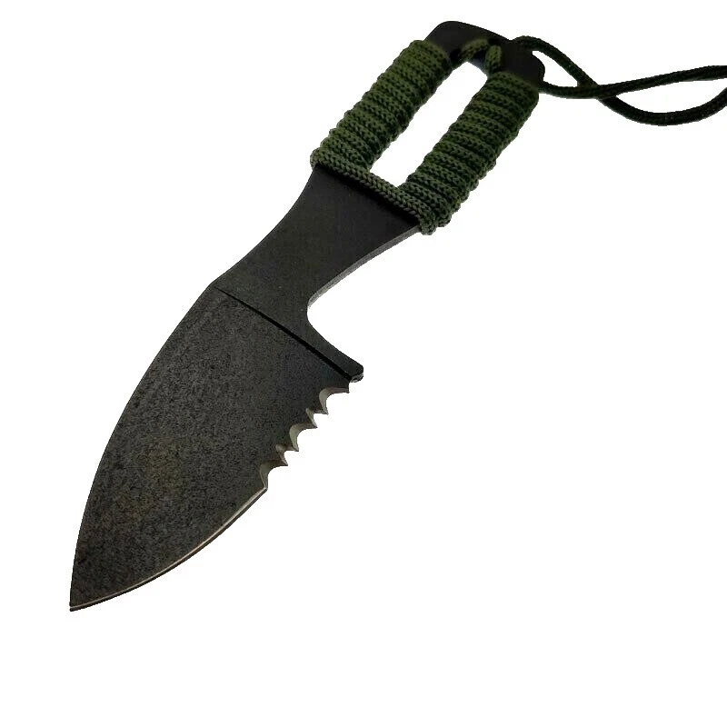 Carbon Steel Blade Rat-Tail Cord Wrapped Handle Collectible Knives, Swords, Blades, Armors & Accessories