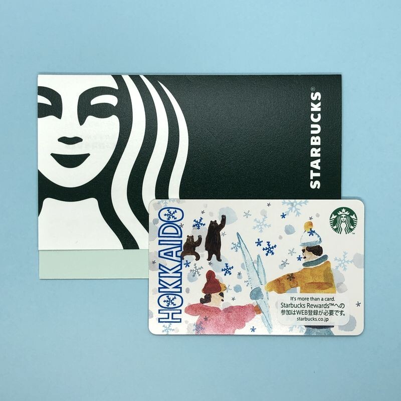 世界のスターバックスカード Starbucks Card JAPAN 2020 #6181 Geography HOKKAIDO Limited MINT w