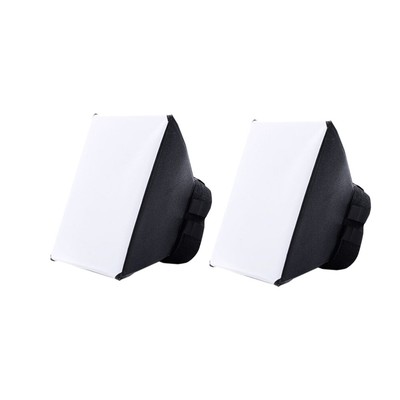  2 Pcs Diffusor Kamera-Blitzdiffusor-Softbox Kamera-Diffusor-Softbox