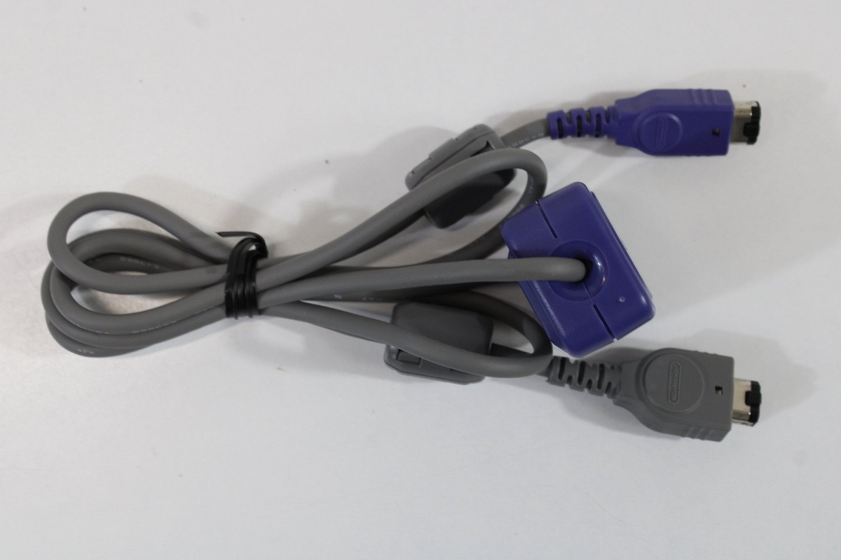 OEM Nintendo Gameboy Advance Link Cable Boxed Pokemon Ruby