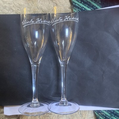 CHARLES HEIDSIECK BRUT SEKT WEINFLÖTE - 2er SET
