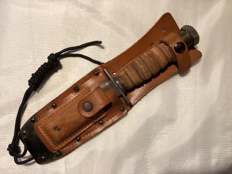 USAF Survival knife, Ontario brand, original, good condition