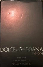 The One by Dolce & Gabbana Eau De Toilette Spray 1.6 oz NEW
