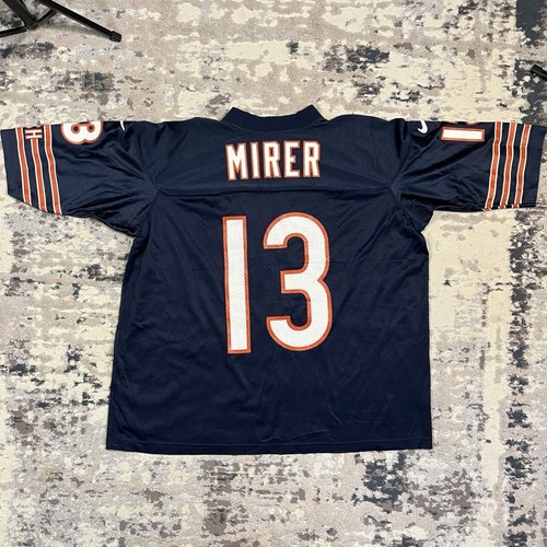 Vintage 90s Nike Chicago Bears Rick Mirer #13 Football Jersey Large Made In USA - Picture 6 of 12
