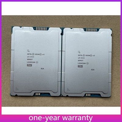 Intel Xeon W5-3433 QS QS CPU 2.0GHz 16 Cores 32 Thread L3 cache 45MB
