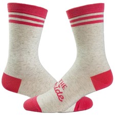 Women's The Bride Socks Funny Wedding Day Marriage Bachelorette Party Bride