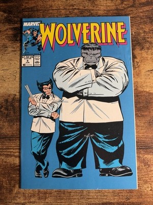 Wolverine #8 VF Marvel Comics 1989 Classic John Buscema Cover Comic Book