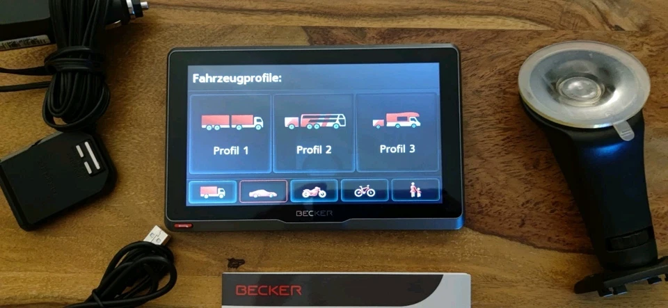Becker Active 7SL Navigationsgerät Wohnmobil LKW PKW BUS - Bild 2 von 4