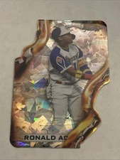 2021 Bowman’s Best Ronald Acuna Jr. Heatwave Atomic Refractor #HW-15 BRAVES