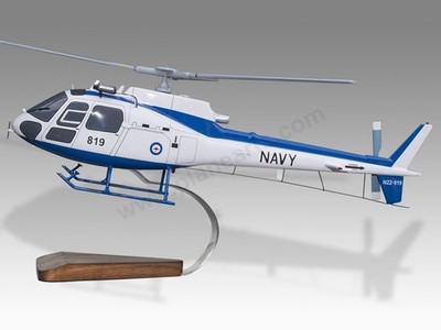Airbus Eurocopter AS350 Ecureuil Squirrel Australian Navy V2 Helicopter Model