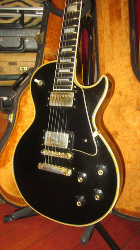 Vintage 1969 Gibson Les Paul Custom Black Beauty w/ Original Hardshell Case