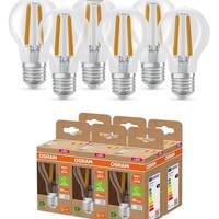 6Er Set Osram E27 Besonders Effiziente Led Lampe 3,8W Wie 60W 4000K NeutralweißE