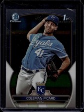 2023 Bowman Draft #BDC-161 Coleman Picard Chrome