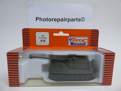 Roco Minitanks 1/87 Modern US M-109A3G Self Propelled Artillery Lot#175BB 