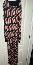 Rixo Size Small Long Turtle Neck Dress Worn Once Excellent Condition