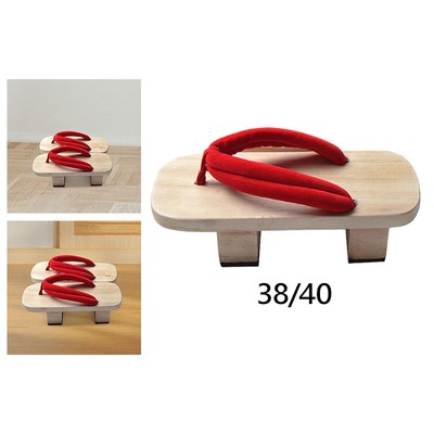 Japanische Holz Clogs klassische leichte Antirutsch japanische traditionelle Sandalen