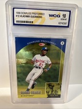 1998 Donruss Preferred - Field Box Vladimir Guerrero #18 WCG GEM MINT 10
