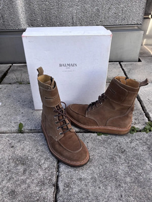 Balmain FW11 suede boots US8