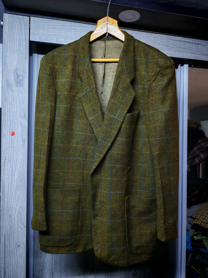 Vintage Hugo Boss cloth Loro Piana Wool Cashmere classic sport coat blazer 42R - Image 4 of 4