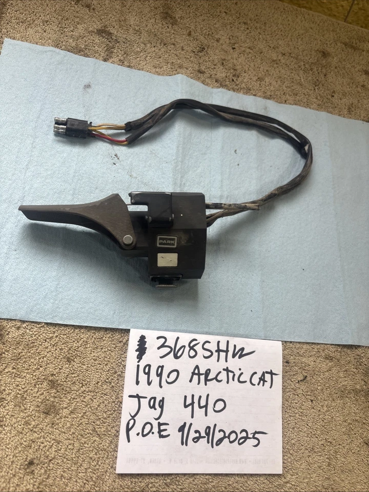 1990 Arctic Cat Jag 440 Brake Lever Buttons Switch 368 - Imagem 2 de 4
