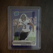 Panini Donruss Optic Purple Prizm Devin Duvernay #179 Baltimore Ravens