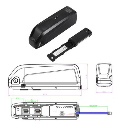 Ebike Akku Hailong Max 48V 20AH Lithium Akku Samsung O LG AKKU
