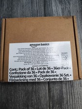 Amazon Basics AAA Alkaline High-Performance Batteries 1.5V 36 Count Exp: 2030/12