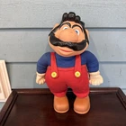 VTG NINTENDO SUPER MARIO BROTHERS 1989 DOLL APPLAUSE plush Nes Game 80s Toy RARE