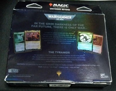 Warhammer 　ティラニッドの大群Collector's Edition MTG - Warhammer 40K Collector's Edition Commander Deck
