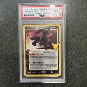 Umbreon Gold Star Celebrations Psa 10 | eBay