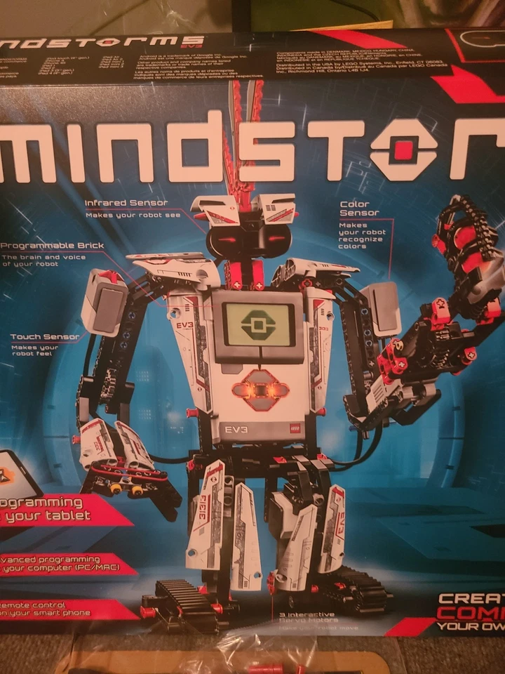 LEGO 31313 Mindstorms EV3 -- NEW COMPLETE SET: sealed bags, playmat, & No Box - Image 3 of 4