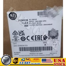 NEW AB 22C-D060A103 Powerflex 400 AC Drive 40HP Surplus 22CD060A103 US Free Tax
