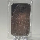 Royal Mint 1oz Pure Silver 999.9 Star Wars The Dark Side Bar Omp Sealed