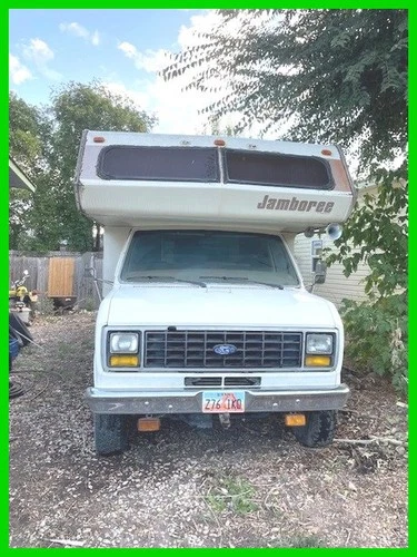1983 Fleetwood Jamboree 26' RV Ford E350 7.5L V8 New Transmission Low Mileage 