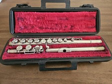Artley 18-0 Flute With Hard Case For Repair Or Parts