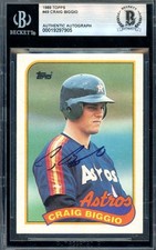 Craig Biggio Cards and Memorabilia Guide 21