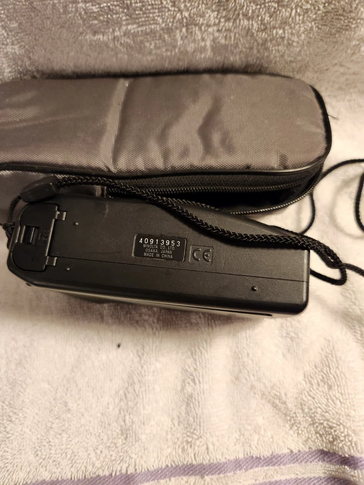 Minolta Memory Maker III Point and Shoot 35mm Film Camera Big View Finder Works - Image 3 of 4