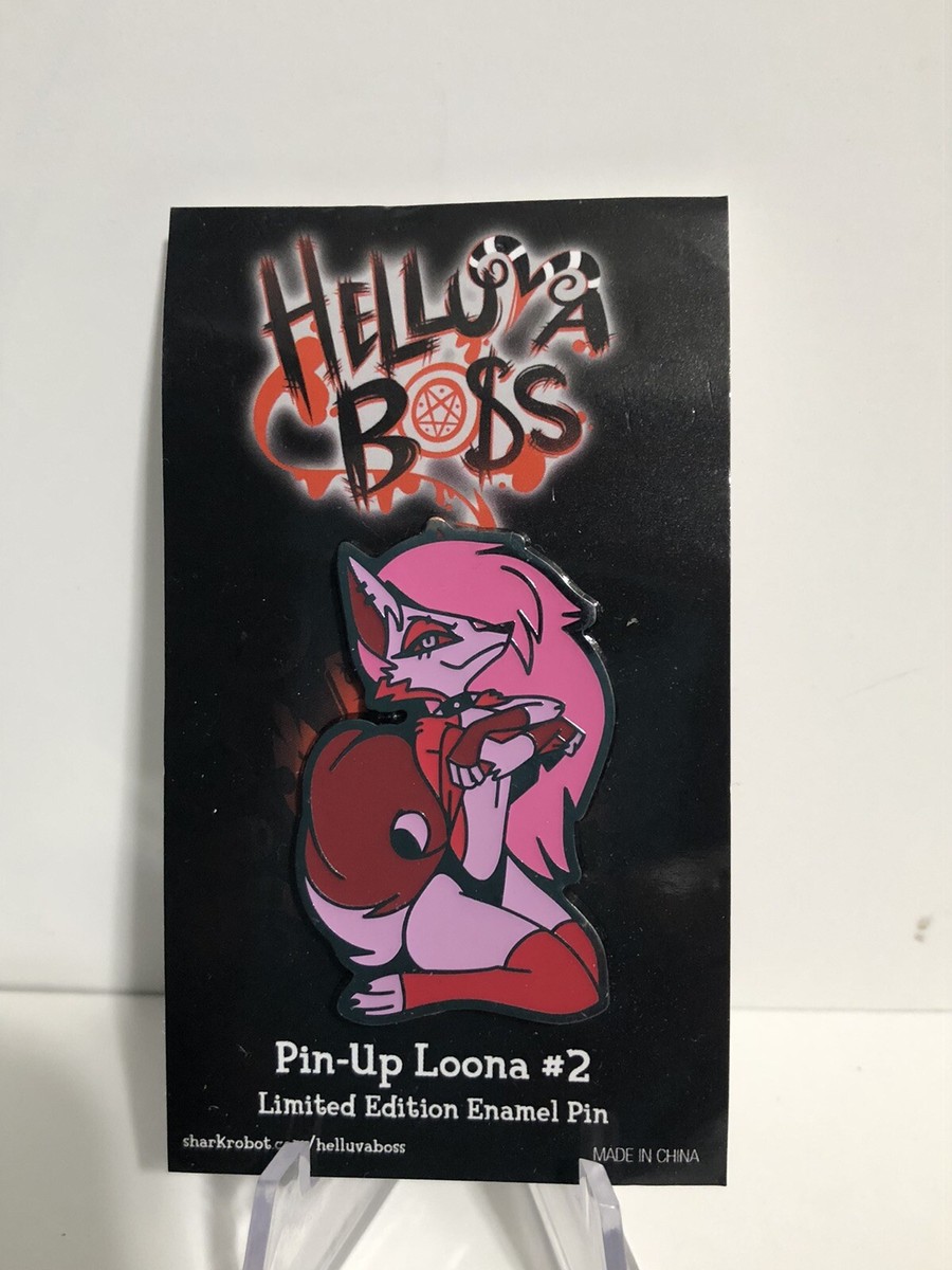 Helluva Boss Loona限定版ジャンボエナメルピン Helluva Boss Loona限定版ジャンボエナメルピン Helluva Boss