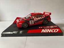 Ninco 50293 1/32 Subaru Impreza Club Ninco Special Edition Slot Car. Red. No. 1