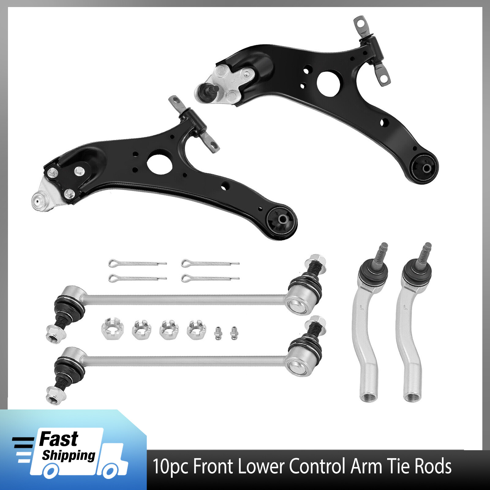 2011-2020 Toyota Sienna Front Lower Control Arms with Ball Joint & Sway Bars