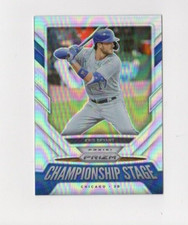 2021 Prizm Baseball Kris Bryant #CS9 Silver Championship Stage Chicago Cubs