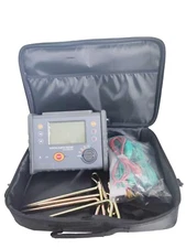 Earth Ground Resistance Tester with Range 0.01Ω～3000Ω Resolution 0.01Ω 3 Wire