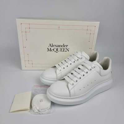 Alexander McQueen Oversized White Sneakers New | eBay