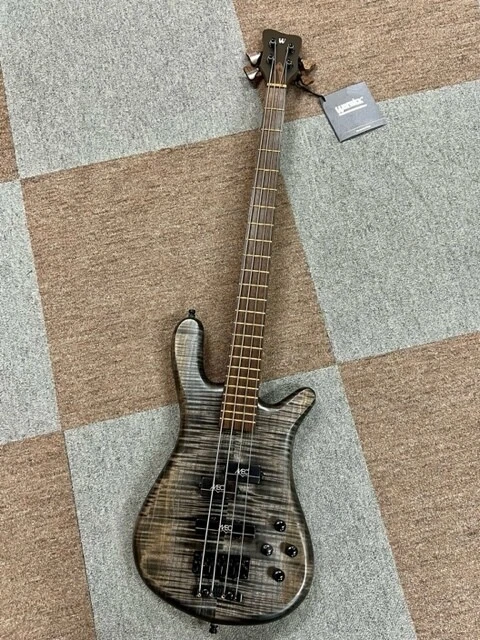 Warwick Custom Shop Streamer LX 4st TS Nirvana Black BH Electric Bass #c9301